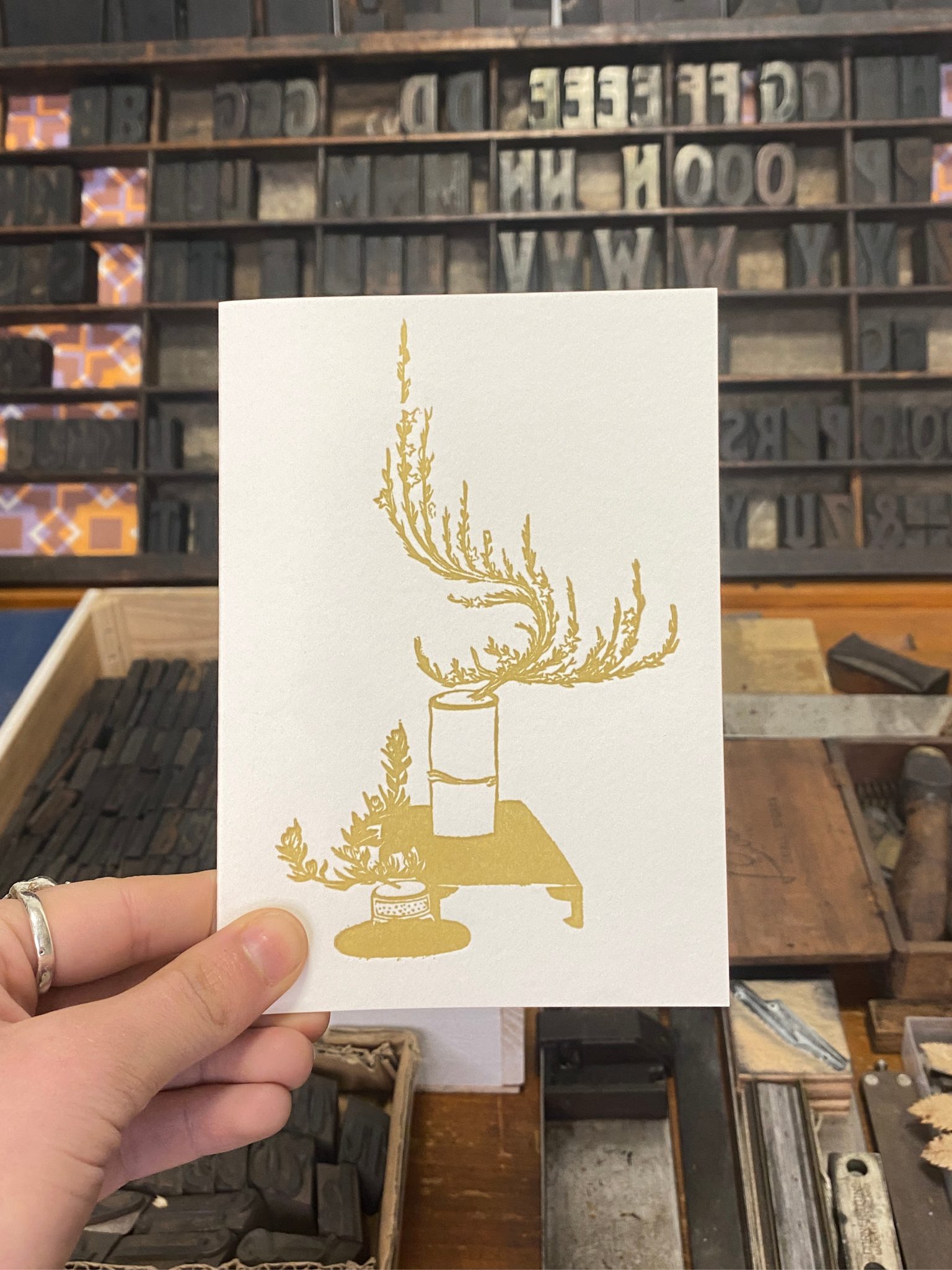 Ikebana-140 Ikebana Gold