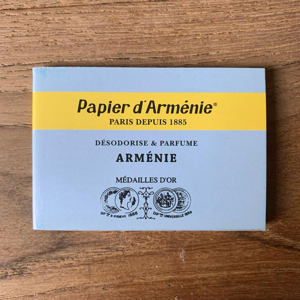 Papier d'Arménie - Arménie Perfume Booklet - The Passenger Press