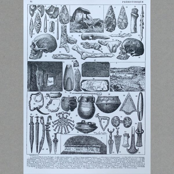 Archaeological Finds - A3 Risograph Print