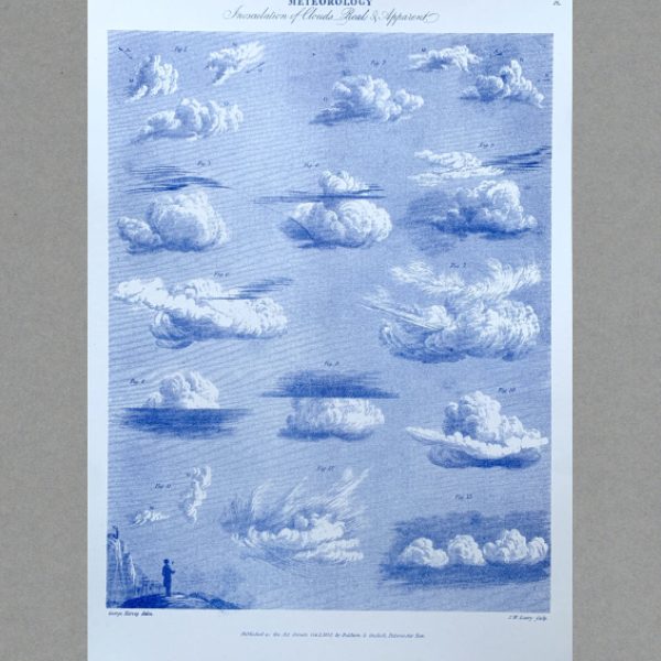 Clouds - A3 Risograph Print