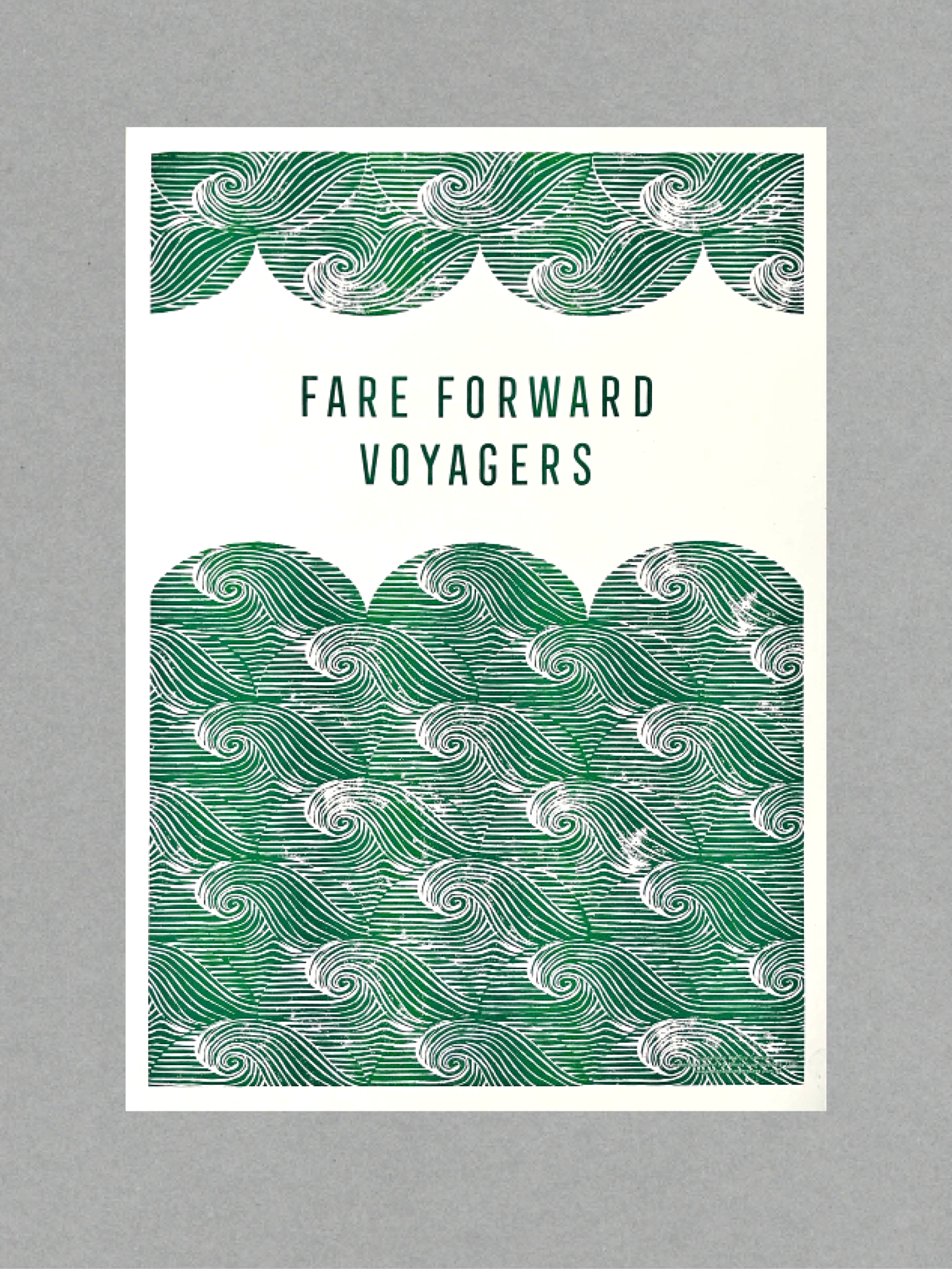 Fare Forward Voyagers Fare Forward Voyagers - A3 Risograph Print