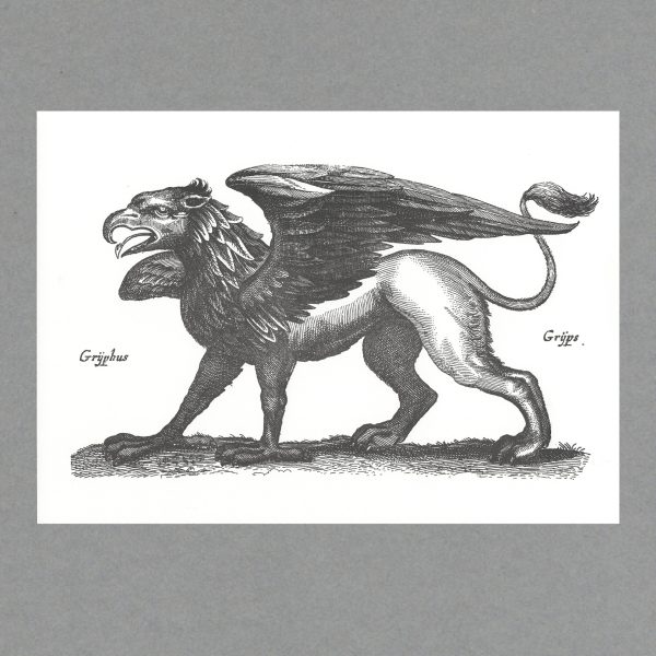 Griffin - A3 Letterpress Print
