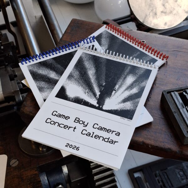 Game Boy Camera Concert Calendar 2026