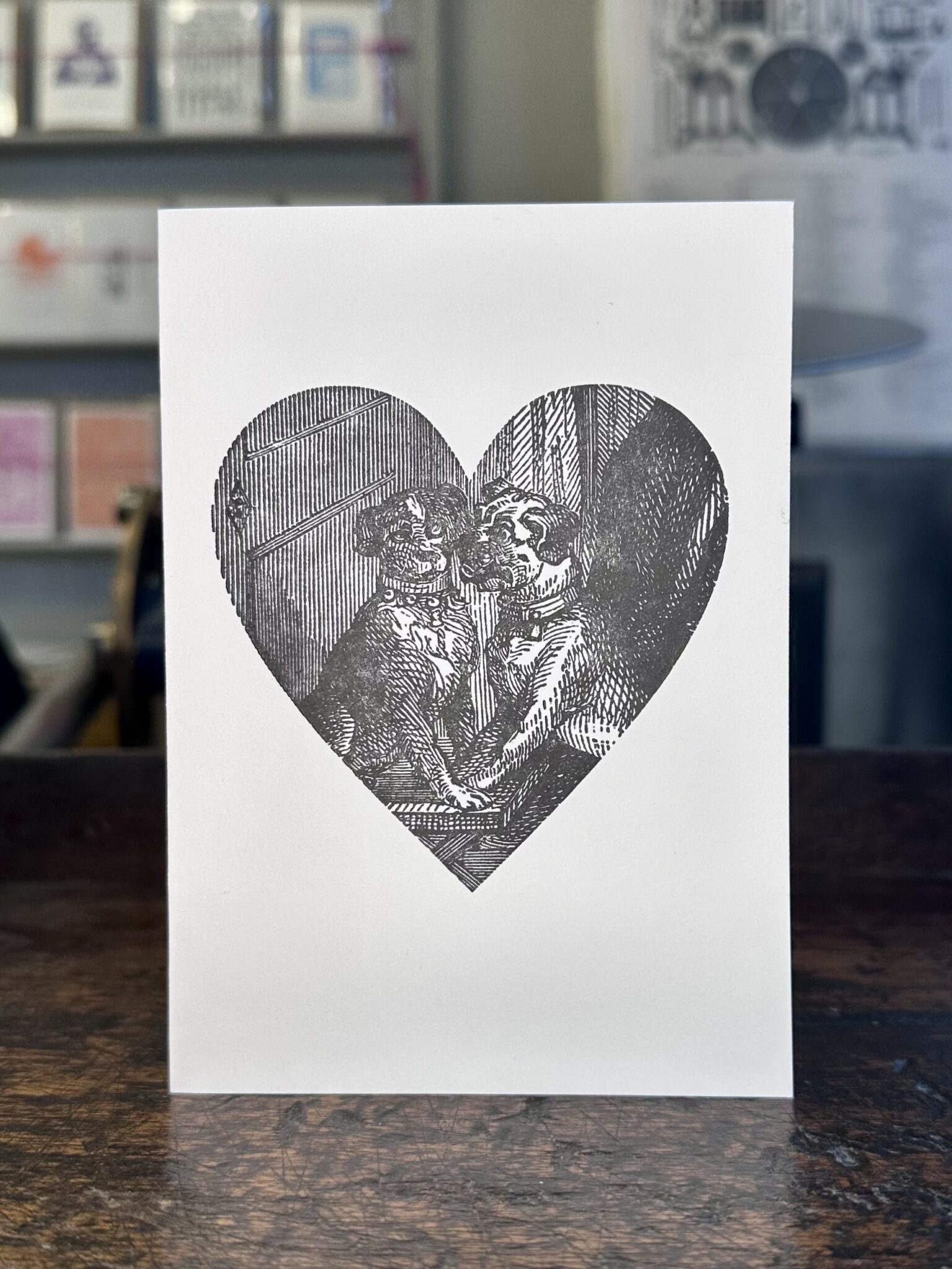 Dogs Dogs Heart Card