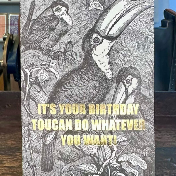 Toucan Birthday Card